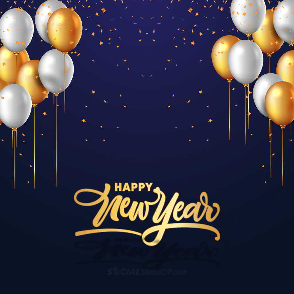 Happy New Year 2024 Wishes with Images | SocialStatusDP.com