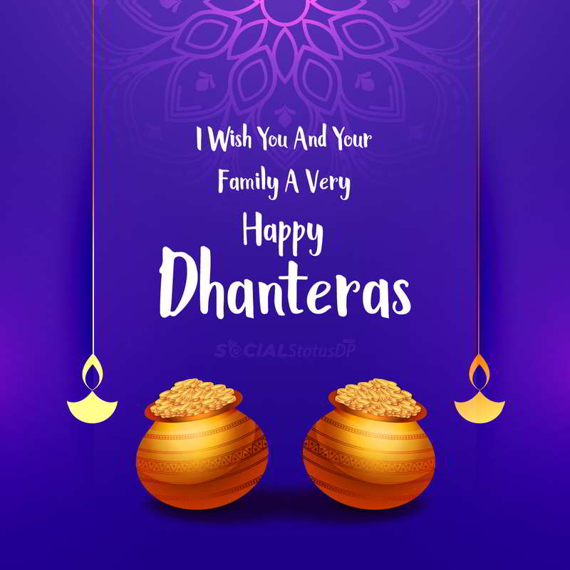 Top 65 Happy Dhanteras 2024 Wishes with Dhanteras Images