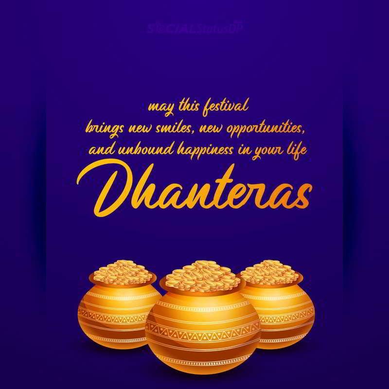 Top 65 Happy Dhanteras 2024 Wishes with Dhanteras Images