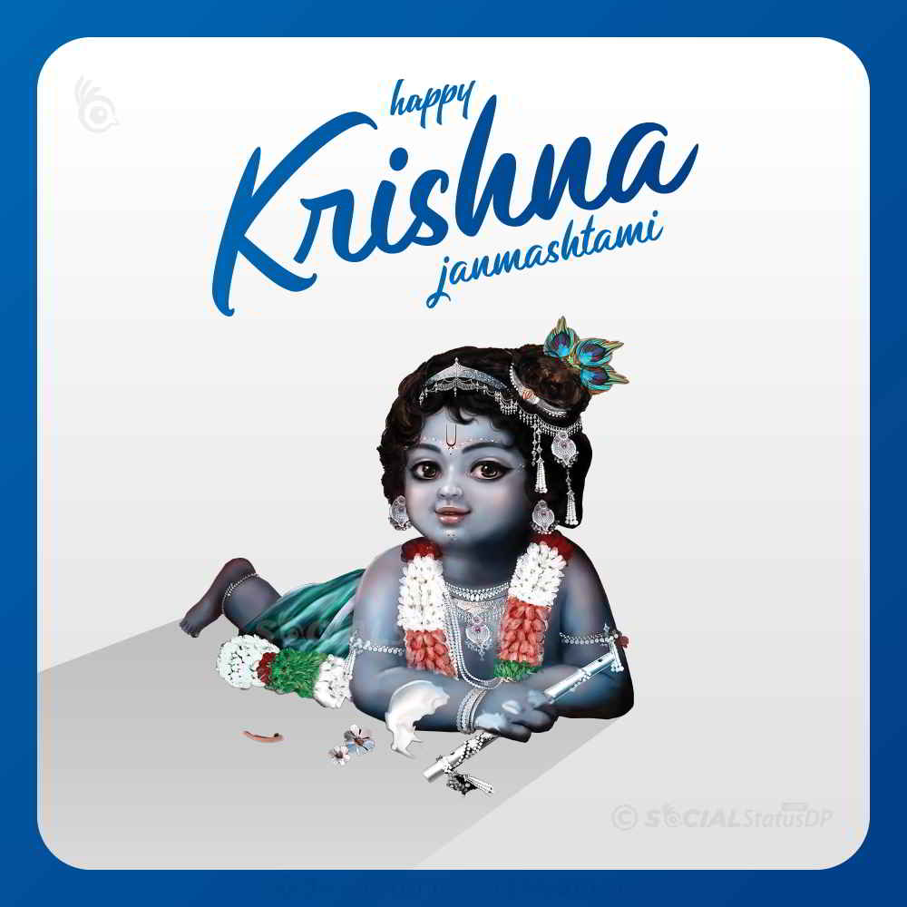 Happy Krishna Janmashtami 2023 Wishes with Lord Krishna Images |  