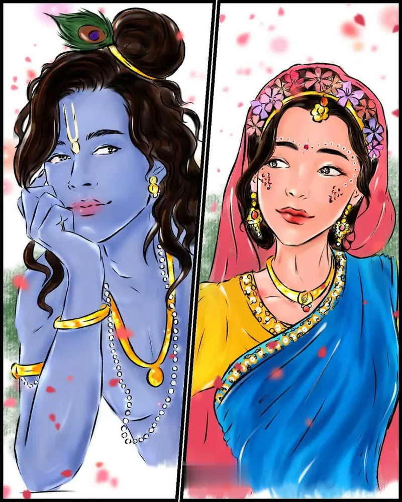 Radha Krishna Images  Browse 1644 Stock Photos Vectors and Video   Adobe Stock
