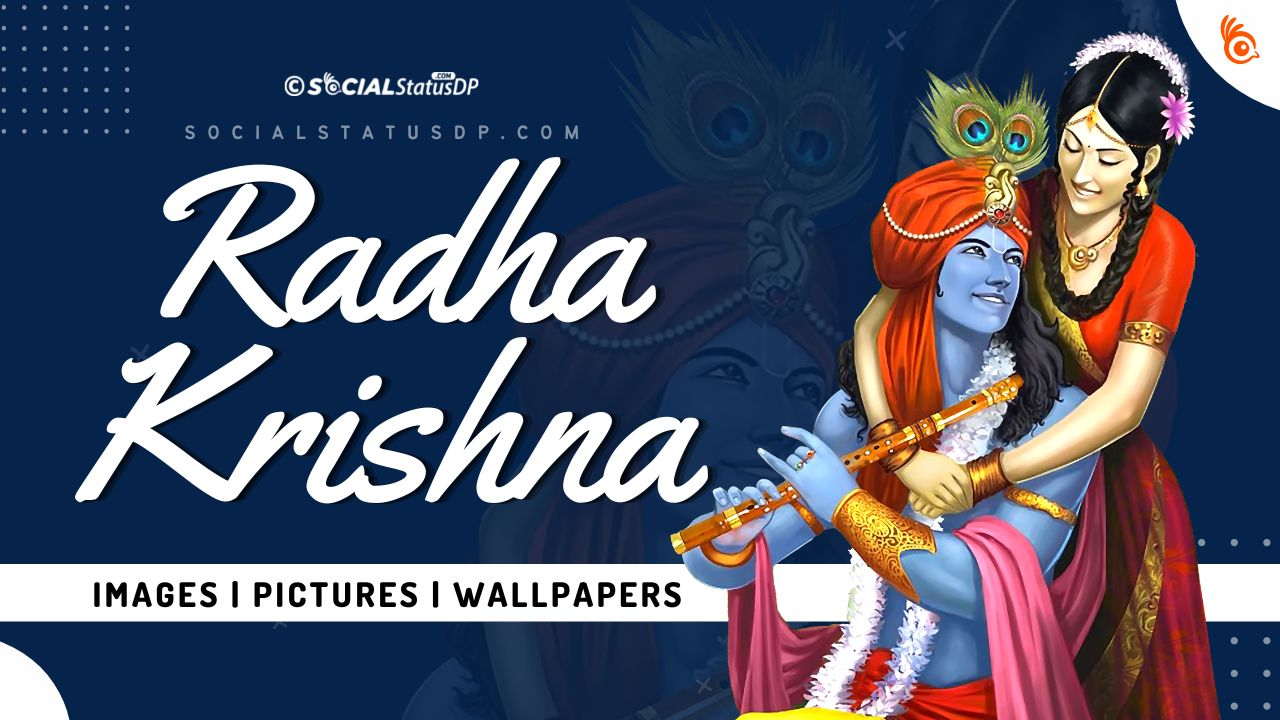 Lord krishna Bring Divine Love Wallpaper with Radha Rani  HinduWallpaper