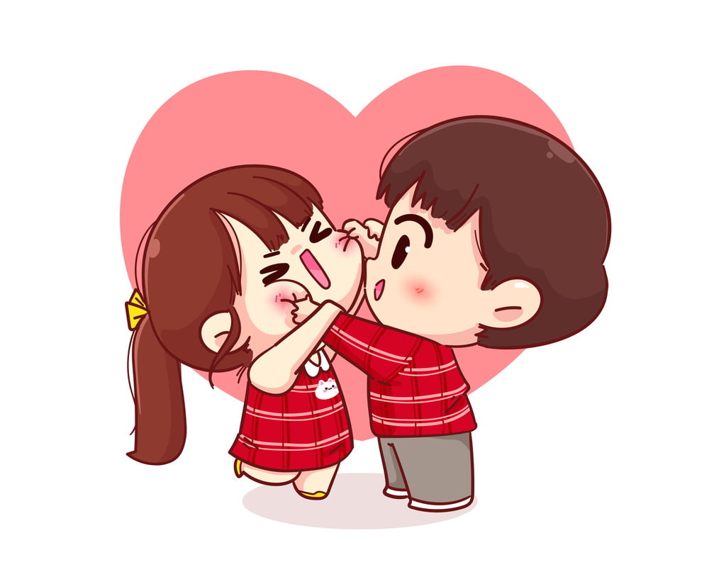 120+] Cute Couple Cartoon Images for WhatsApp DP Profile Picture ...