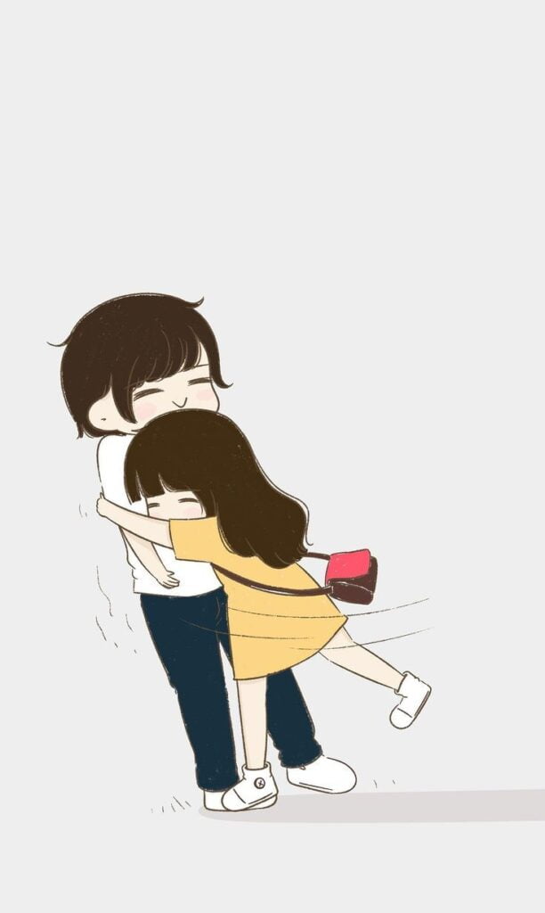 120+] Cute Couple Cartoon Images for WhatsApp DP Profile Picture |  