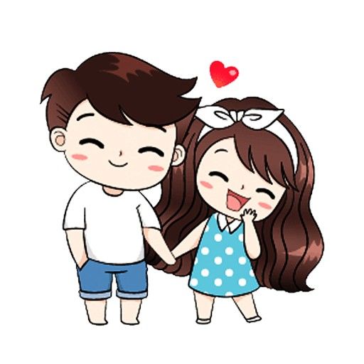 120+] Cute Couple Cartoon Images for WhatsApp DP Profile Picture |  