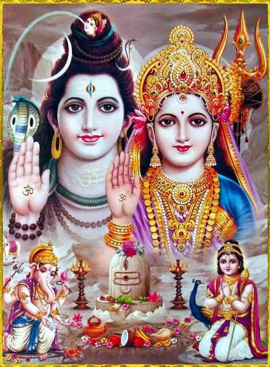 Beautiful 90+ Lord Shiva Family (Shiv Parivar) Images Hd wallpapers ...