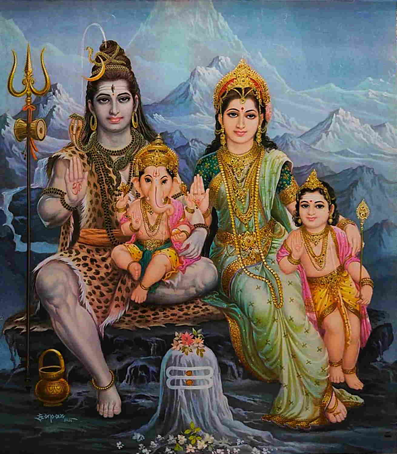 Beautiful 90+ Lord Shiva Family (Shiv Parivar) Images Hd wallpapers